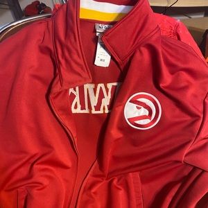 Hardwood classic Atl Hawks warmup jacket